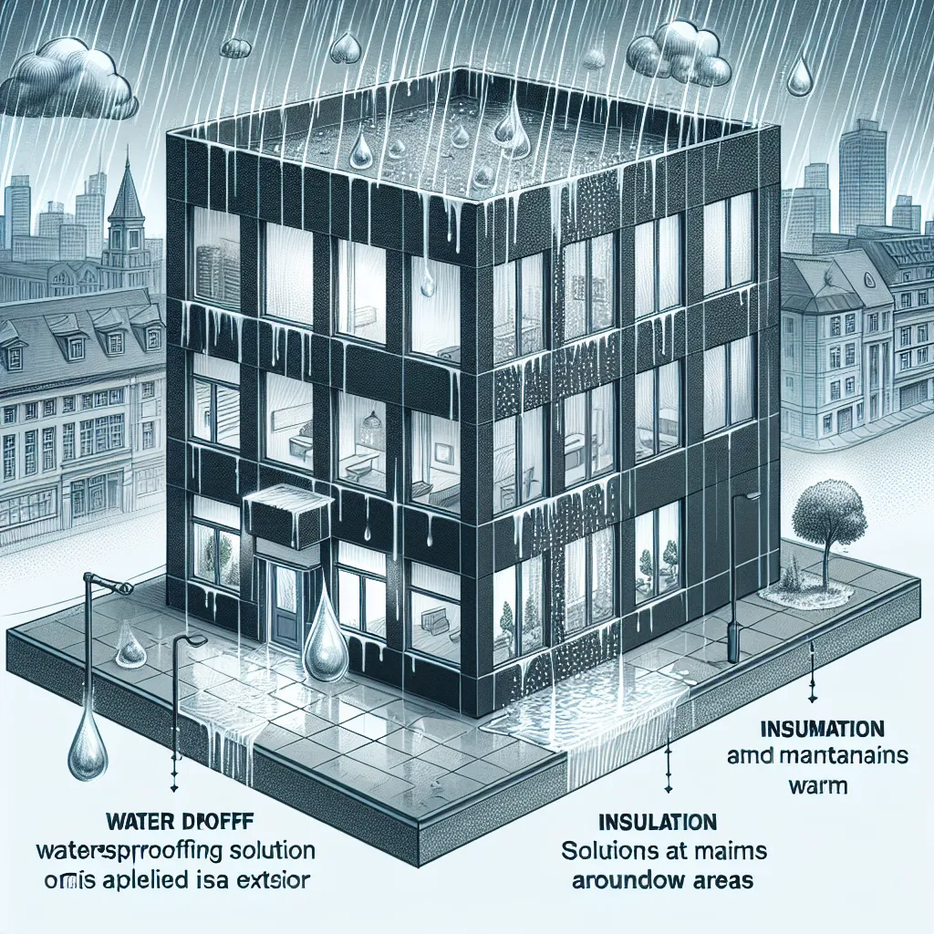 빌딩 방수 및 단열: 장기적 건물 보호를 위한 전략